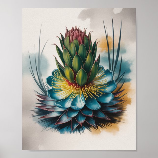 Póster Radiación andina (Frente)