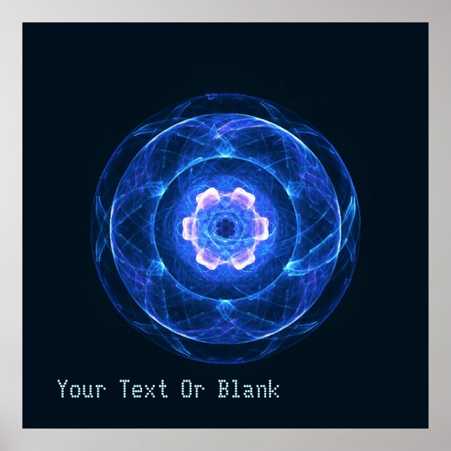 Póster Radiación de Cherenkov (Frente)