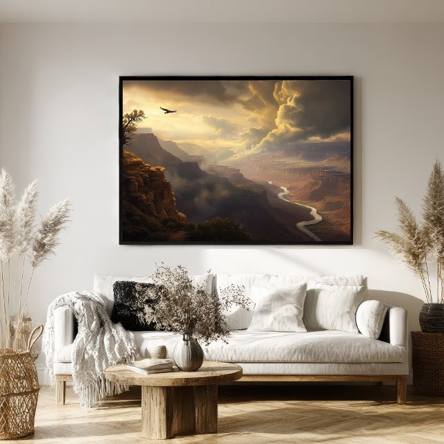 Póster Radiación del Gran Cañón: Ave y Golpe dorado en au (Subido por el creador)