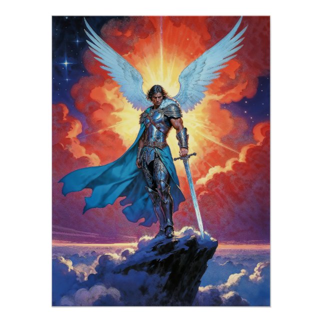 Póster Radiance of Justice Archangel Michael (Anverso)
