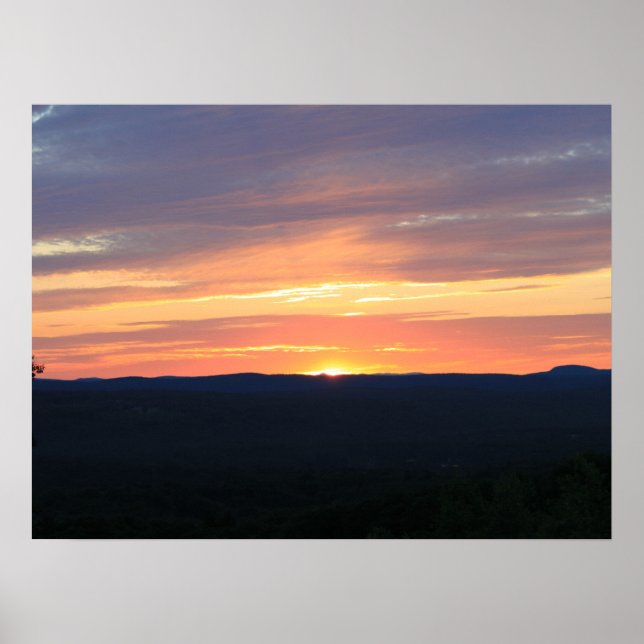 Póster Radiancia celeste (Frente)