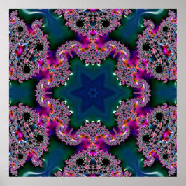 Póster Radiancia Fractal