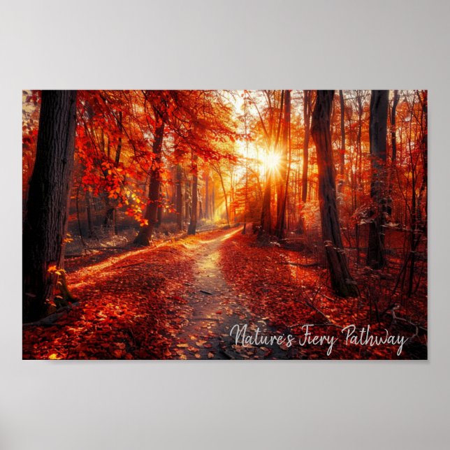 Póster Radiancia otoñal (Frente)