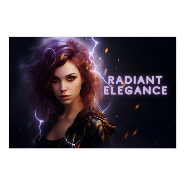 Poster Radiant Elegance (Anverso)