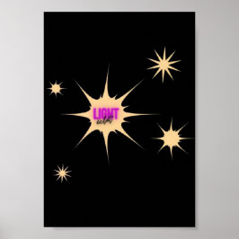 Póster Radiant Light – Modern & Vibrant Style
