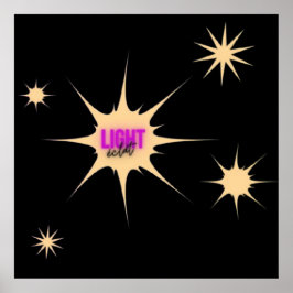 Póster Radiant Light – Modern & Vibrant Style
