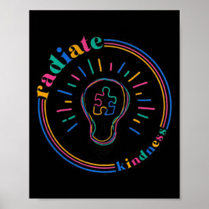 Póster Radiar amabilidad Retro Lámpara Lámpara De Luz Aw