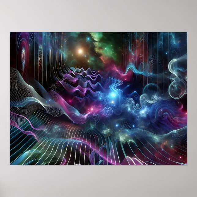 Póster Radiating From Beyond The Void (Frente)