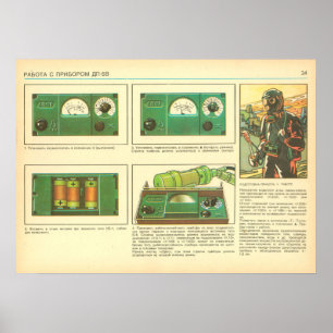 Póster radiation dosimeter continued