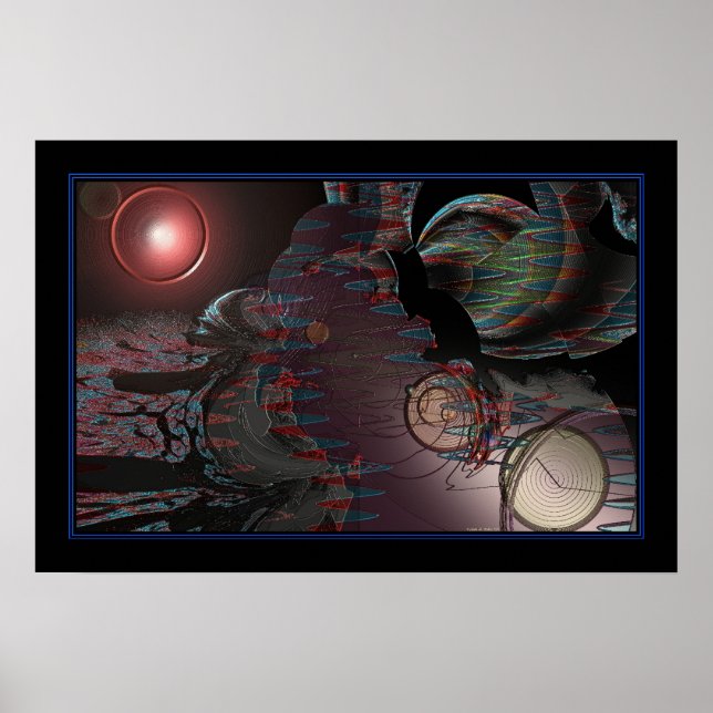 Póster Radio de explosión. (Frente)