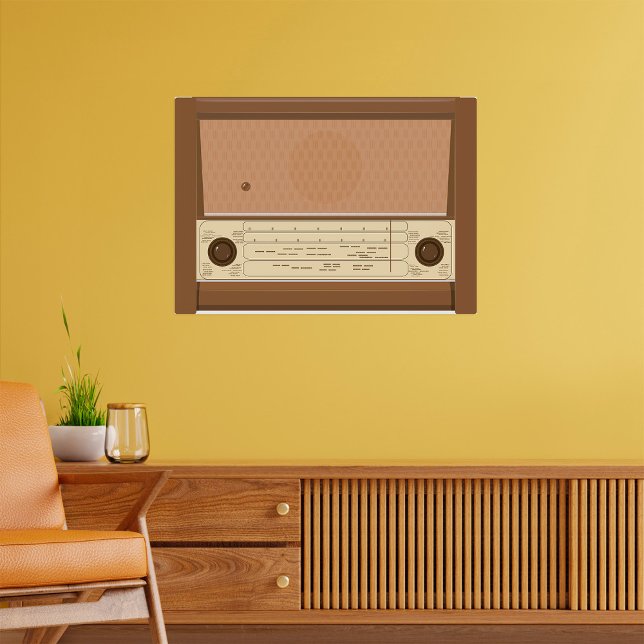 Póster Radio de vintage (Subido por el creador)