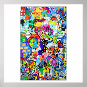 Póster Radio del gorila