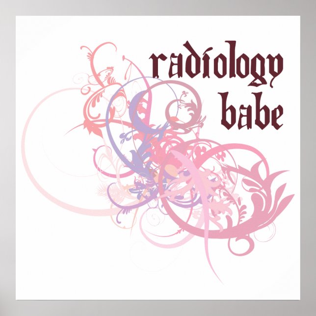 Póster Radiología Babe (Frente)