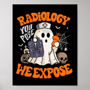 Póster Radiología Que Pones Exponemos La Radiología Retro