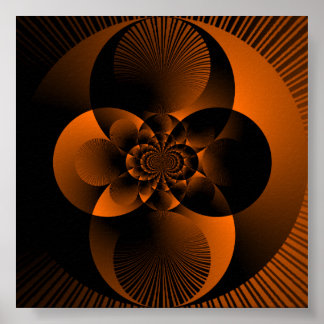 Póster Radion naranja