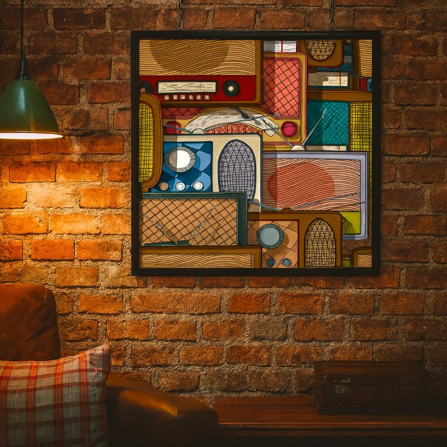 Póster Radios vintage (Subido por el creador)