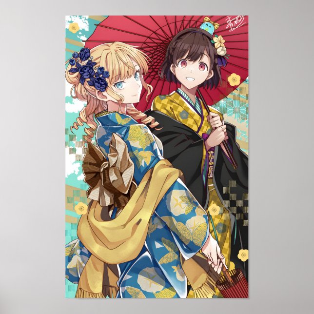 Póster Rae x Claire | Estoy enamorada de los villanos (Frente)