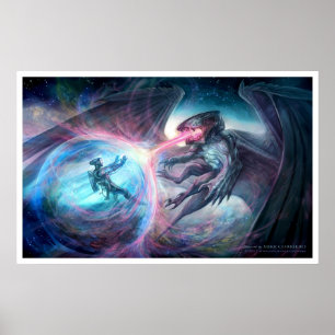 Póster Ráfaga del espacio