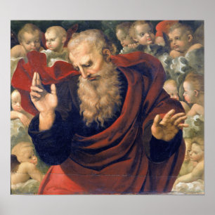 Póster Raffaello Sanzio da Urbino - eterno e angeli