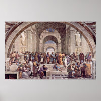 Raffaello Sanzio da Urbino - La escuela de Atenas