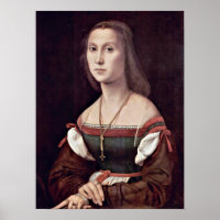 Raffaello Sanzio - Retrato de una dama (El silenci