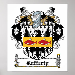 Póster Rafferty Family Crest