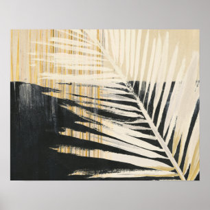 Póster Raffia de Oro - Palm Fronds
