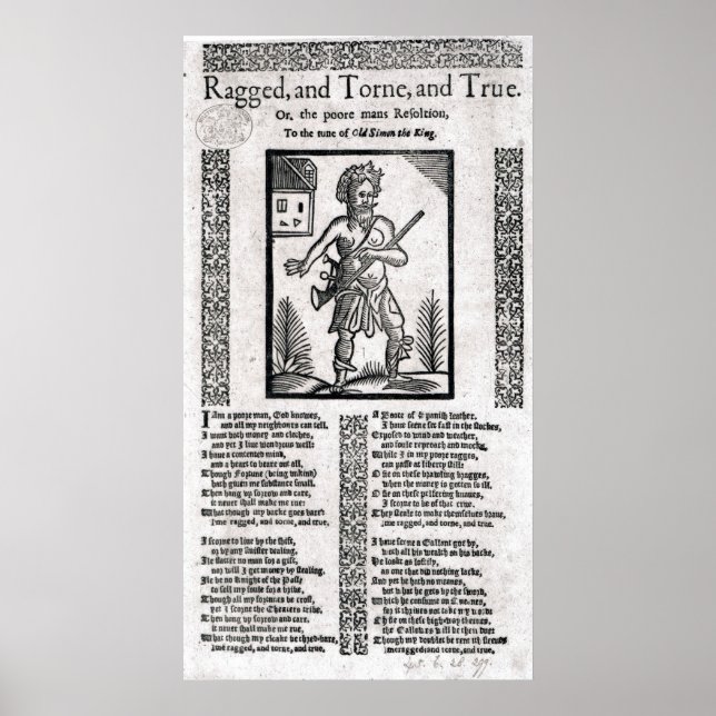 Póster Ragged,or the Poor Man's Resolution (Frente)