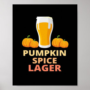 Póster Ragón de especias de calabaza, camiseta de especia
