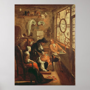 Póster Ragotin Treated with a Cupping Glass