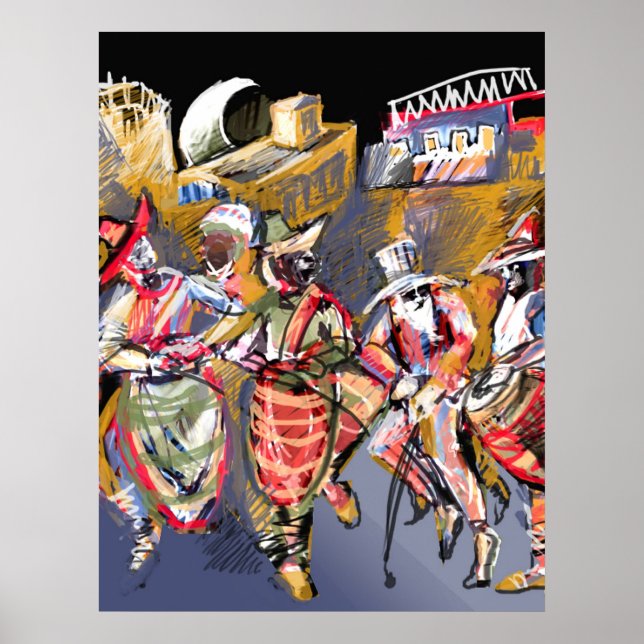 Póster "Raíces" (Frente)