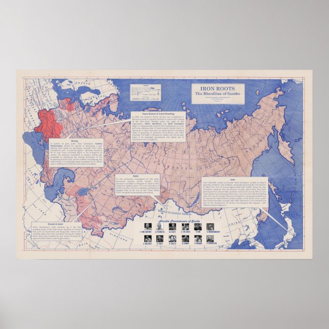 Póster Raíces de hierro: La línea de sangre del Poster Sa (Frente)