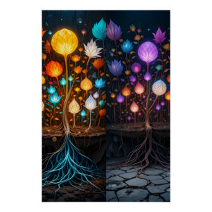 Póster Raíces de la División