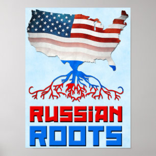 Póster Raíces rusoamericanas