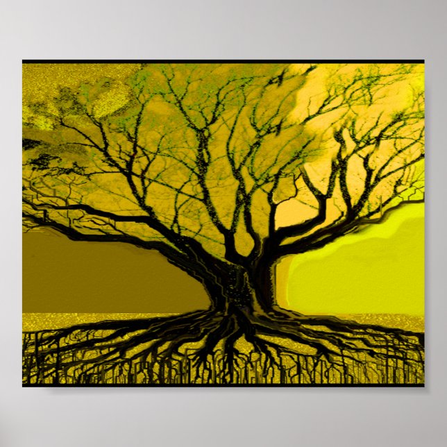 Póster Raíces verdes (Frente)