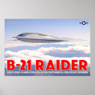 PÓSTER RAIDER B-21