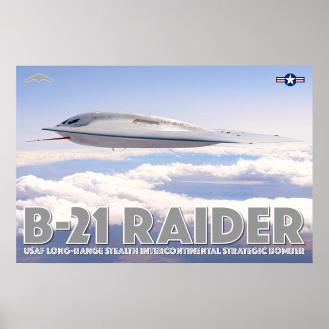 PÓSTER RAIDER B-21 (Frente)