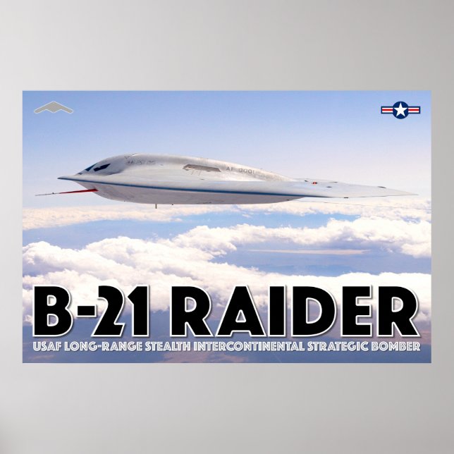 PÓSTER RAIDER B-21 (Frente)