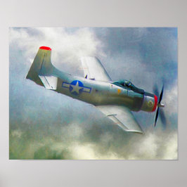 Póster RAIDERS DE LA FUERZA AÉREA DE LAS Aeronaves WW2