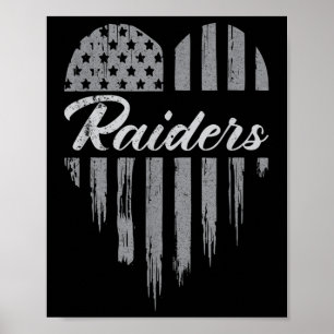 Póster Raiders Nombre Corazón Hombres Mujeres Chica Niña