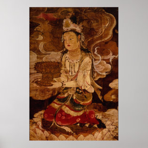 Póster Raigo de Amida y su anfitrión (detalle)