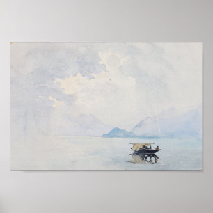 Póster Rain Bellagio George Elbert Burr Seascape