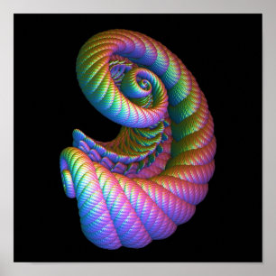 Póster Rainbow Cornucopia