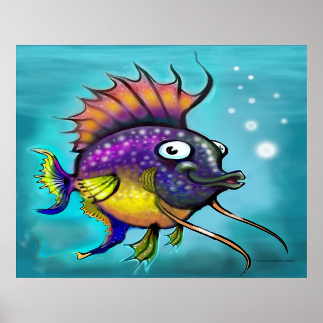 Póster Rainbow Fish Poster (Frente)