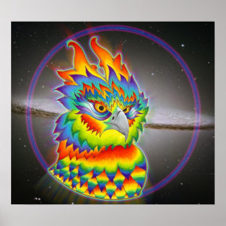 Póster Rainbow Harpy