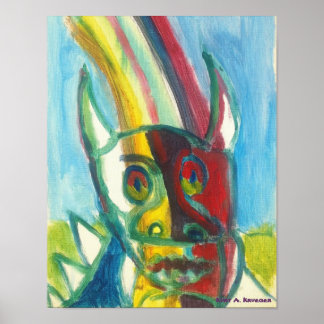 Póster Rainbow Hodag Poster