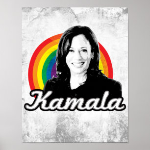 Póster Rainbow Kamala