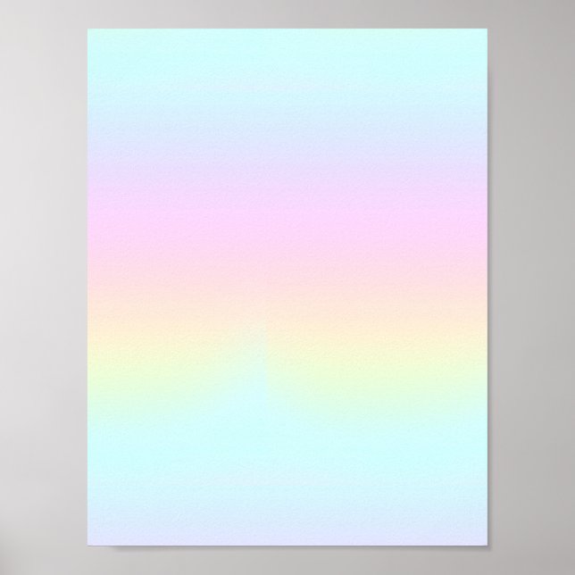 Póster Rainbow Pattern Instant Download Poster (Frente)