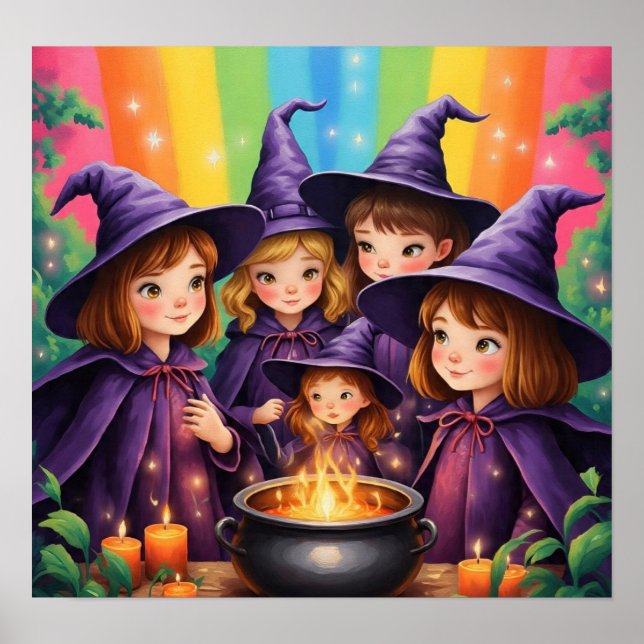 Póster RainbowWitch (Frente)