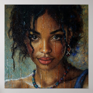 Póster Raindrop Serenade